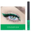 Handaiyan Eye Liner 12 kolorów kolorowy eyeliner długotrwały profesjonowy makijaż matowy płyn do eyeliner 12 szt. W 1 paczkach 60pcs1561635