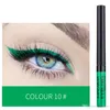 hardaiyanのアイライナー12色のカラフルなアイライナー長く持続的なProfestal Makesup Matte Eyliner Liquid 1パックで12個