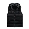 Jaqueta sem mangas de inverno Men casual Down Men Men quente Casacos espessos de algodão masculino Male Men's Work's Work Cisting Gilet Homme L-4xl