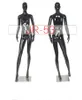 Full Body Bright Black Female Mannequin Props Wedding Dress Slender Model Customized Hot Sale