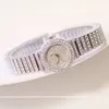 BS Bee Sister Diamond Women Watches Small Dial Female Rose Gold Watches Ladies rostfritt stål Lock Bayan Kol Saati1276b