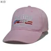 13Styles Donald Trump Baseball Hat Star USA Drapeau Camouflage Cap Keep America Great Chapeaux 3D Lettre de broderie réglable HHF1478