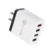 4 USB Fast Telefon Charger 5 V 3.1A Multi-Port Charger Plug Szybka ładowarka Mobile do telefonu komórkowego iPhone 11 Pro Max Samsung Xiaomi