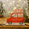 Christmas Decorations Wooden Car Decorations Creative New Products Festival Supplies Car Christmas Decorations Wholesale Europe And America