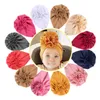 عقدة القوس BABY Baby Babys Toddler Headraps Baby Flower Turban Hats Babes Caps Accouns Hair Assories 2020 New6645461