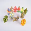 New Design Glass Carb Cap com 25mm Od Bubble Carbs Cabs para fumar Acessórios Quartz Banger Nails Dab Rigs Atacado