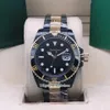 YENİ Luxusuhr erkek saatleri Aydınlık fonksiyonu 2813 Otomatik hareket izle 40mm Kırmızı çerçeve Safir yüzey montre de luxe Takvim Kol Saati
