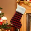 Kardan adam Santa Elk Ayı Baskı Noel Şeker Hediye Çanta Şömine Noel ağacı Dekorasyon Yeni Yıl HI98 ile Noel çorap Çorap