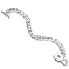 Nowa guzika biżuterii Snap Bracelets Sliver Button Branselets Dopasuj metalową biżuterię 18 mm dla kobiet9731451