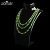 Wholesale 3pcs/lot Acrylic Mannequin Necklace Jewelry Display Holder Pendant Earrings Counter Window Display Stand For Necklace