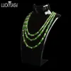 En gros 3 pcs/lot acrylique Mannequin collier bijoux présentoir pendentif boucles d'oreilles comptoir fenêtre présentoir pour collier