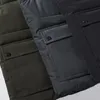 Utomhus T-shirts Taktiska vintermän plus Velvet Keep Warm Multi Pocket Vest Vandring Camping ärmlös Loose Coat1