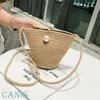 Borse a tracolla e borsette da donna Borsa a tracolla da spiaggia estiva vintage Borsa in rattan intrecciata a mano Borse a tracolla da donna