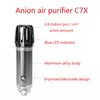 Purificadores de ar Auto Car Fresh Ionic Purifier Oxygen Bar Ozone Ionizer Cleaner Universal1151832