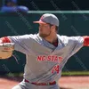 NC State Baseball Jersey NCAA College Trea Turner Blanc Matt Willadsen Sam Highfill David Harrison Garrett Payne Brown Pilolli J.T. Jarrett Giles WillMarcy Adams