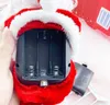 Jul Santa Claus Doll Electric Climb Double Ladder Leksaker Julgran Ornaments Kids Music Gifts Toy Hanging Doll Sea Shipping LSK1296