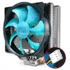 Fans Coolings PCCooler 2 Heatpipe 120mm CPU Koelventilator Silent Computer Component Processor Cooler Radiator voor Intel LGA1155 / 1151 AMD AM4