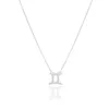 12 Constell Necklaces Pendants For Women Horoscope sign Astrology Galaxy Choker Necklace Jewelry Clavicle chain fashion