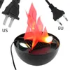 Hot selling electronic brazier 20cm small brazier lamp bar Halloween decoration lamp flame lamp bonfire party chandelier