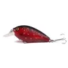 HENGJIA 70mm lures crankbait KANCALAR Balıkçılık cazibesi balıkçılık crankbait Lure Bait 7cm 9.8g 100pcs Dalış derine mücadele