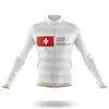 Sptalgrvo Schweiz 2020 Pro Team Långärmad Cykling Jersey Män / Kvinnor Cykel Kläder MTB Toppar Bike Shirt Man Cyklist Outfit