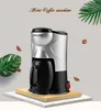 Mini máquina de café, máquina de café Espresso de una sola taza, cafetera de goteo de 300W, máquina de café Espresso automática eléctrica para el hogar