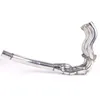 Motorcycle Exhaust 304 stainless steel contact Pipe slip on Elbow For Su zuki GSXR 600 750 R600 R750 2006 2007 K6 K71