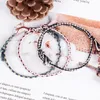 Gelukkige string touw armbanden armbanden voor vrouwen mannen handgemaakte kwast knopen draad vintage etnische touw armband boho vriendschap sieraden cadeau