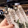 Hårklämmor Barrettes Korean Camellia Rhinestone Bill Pearl Flower Bangs Clip Hairpin For Women Girl Fashion Headband Accessories13338298