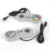 USB Plug Wired Handle Game Controllers Joysticks Gamepads Games Player Accessories for SNES Handheld Retro Game Box Consoles2389173