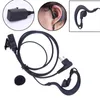 Dishykooker 2 دبوس أنبوب الصوتية mic ptt سماعة ل موتورولا الراديو gp88 gp300 wallie talkie earpiece