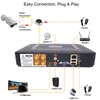 Systemy 4CH DVR System CCTV 2 SZTUK Kamery 1080p 2MP Nadzór wideo 5 w 1 Podczerwieni AHD 1200 TVCCTV Camera Security Kit1