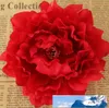 5.9 "Duży jedwabny piwonia głowy kwiatów wielo- kolor na ślub ozdoba sztuczna symulacja jedwabna piwonia kamelia kwiat róży ściana
