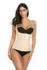 Midja trimmer bastu Svettbälten för kvinnor Neopren bantning Body Shapers Corset Cincher Tummy Shapewear 3 lager Sculpting Girdle