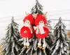 2020 heißer Verkauf Weihnachten Plüsch Engel Anhänger Kinder Schöne Puppe Geschenk Weihnachten Baum Dekorationen Großhandel Europa Und Amerika