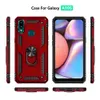 Armor Stand Telefoon Gevallen Voor Samsung Galaxy A01 M01 Core A10s A20s A30s A21s M30 A40s A50 A20 A30 A40 a10e Case Magnetische Ring Houder Cover