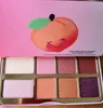 Newest Deluxe Melt in stock Tickled Peach Mini Eyeshadow Make Up Palette Holiday Chirstmas 8 color eyeshadow palette DHL 8841028