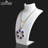 En gros 3 pcs/lot acrylique Mannequin collier bijoux présentoir pendentif boucles d'oreilles comptoir fenêtre présentoir pour collier