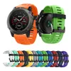 26мм браслет для Garmin Fenix ​​5X / 5Xplus / Fenix ​​3 / Fenix ​​3 HR Силиконовый ремешок для часов ремешок спорта Замена моды смарт Accessorie