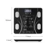 Freeshipping Body Fat Bathroom Scale Floor Scientific Smart Electronic LED Digital Weight Household weighing balance connect Composition