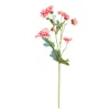 5 Pcs ArtifIcial Gerbera Fleur Branche pour Mariage Décoration de La Maison Bureau Décor Plantes Vertes Artificielles Faux Soie Daisy Fleurs