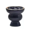 Toppuff Colorful Mini Heat Head Bowl Handmade Pięć Hole Ceramiczne Shisha Bowl Mix Six Color Haishah Charcoal Holde Chicha Narguile Akcesoria