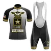 Nuovo 2024 US Army Cycling team CCC maglia 19D pad pantaloncini da bici set quick dry Ropa Ciclismo Mens pro CICLISMO Maillot Culotte usura