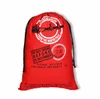 Sacs-cadeaux de Noël grands sacs de toile lourds bio Sac à cordon Sant Panta Sac avec des rennes Sacs Sacs Sant Panta Claus pour enfants3689773