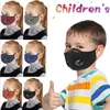 Maschere per il viso per sport all'aria aperta per bambini con valvola Maschera per bicicletta a carbone attivo Maschera protettiva lavabile traspirante antipolvere YL13.