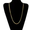 Nieuwe 25mm5mm Heren 14K Vergulde Solid Cubaanse Curb Link Chain Rvs Neckalces Hip Hop Jewelry1763813