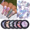 100 pezzi farfalla decorazioni per unghie artistiche 3D fai da te paillettes fiocchi emulazione design fascino fette di unghie punte accessori per manicure