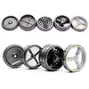 2.5 Inches 5 layers Herb grinders Aluminum Alloy Spice Mill Crusher smoking accessories Manual tobacco