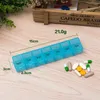 7 дней в неделю таблетки Travel Box Pill Holder медицины диспенсер медицины Tablet Storage Box WB2613