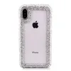 Casas de telefone celular de desenhista de luxo Diamond Capa para Apple 11 12 Pro Max Xs XR 6 7 8 Plus Clear Strass Glitter iPhone Case Foramsung